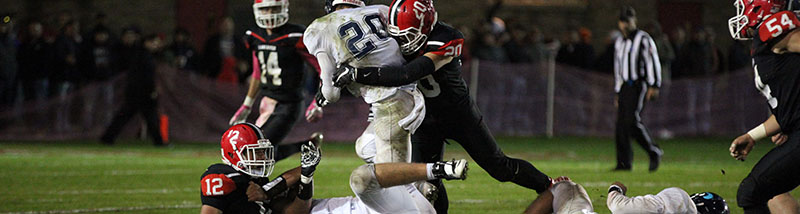 Ben making the tackle against Depew