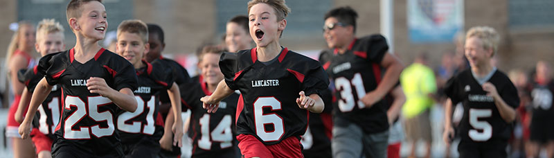 Lancaster Youth Football Fired Up!