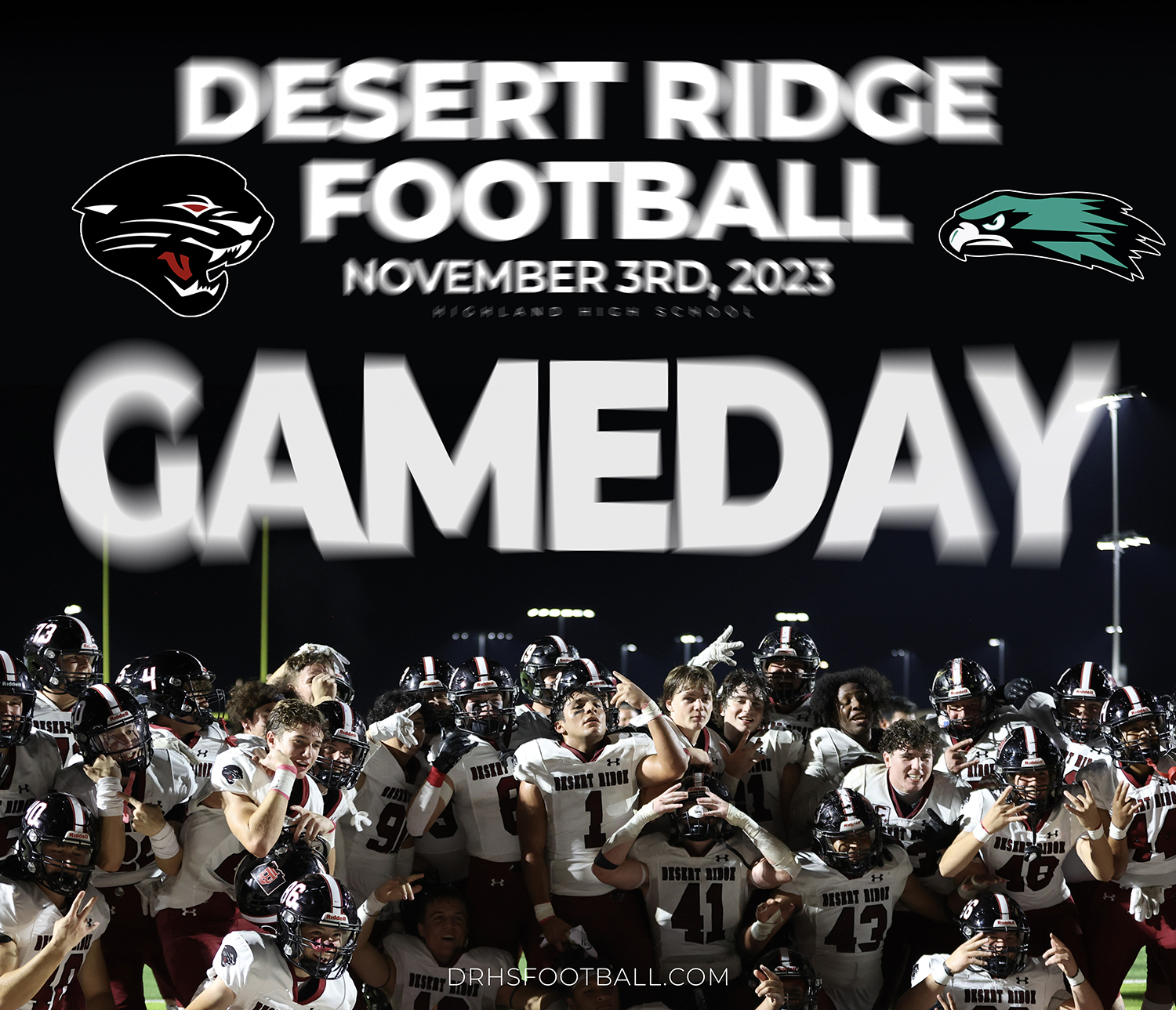 Desert Ridge vs Highland Football Game