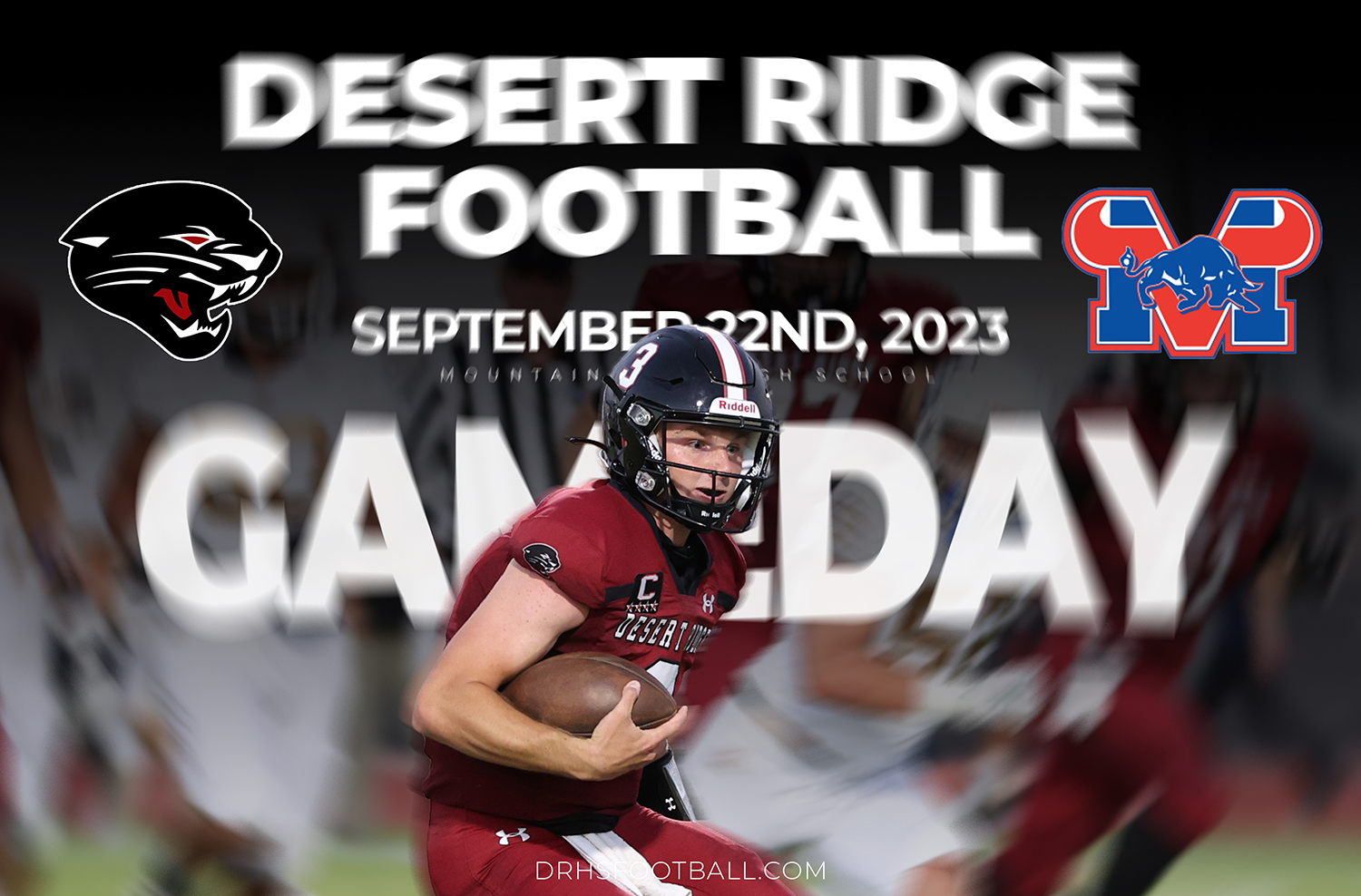 Desert Ridge vs Mesa Mountain View Football Game