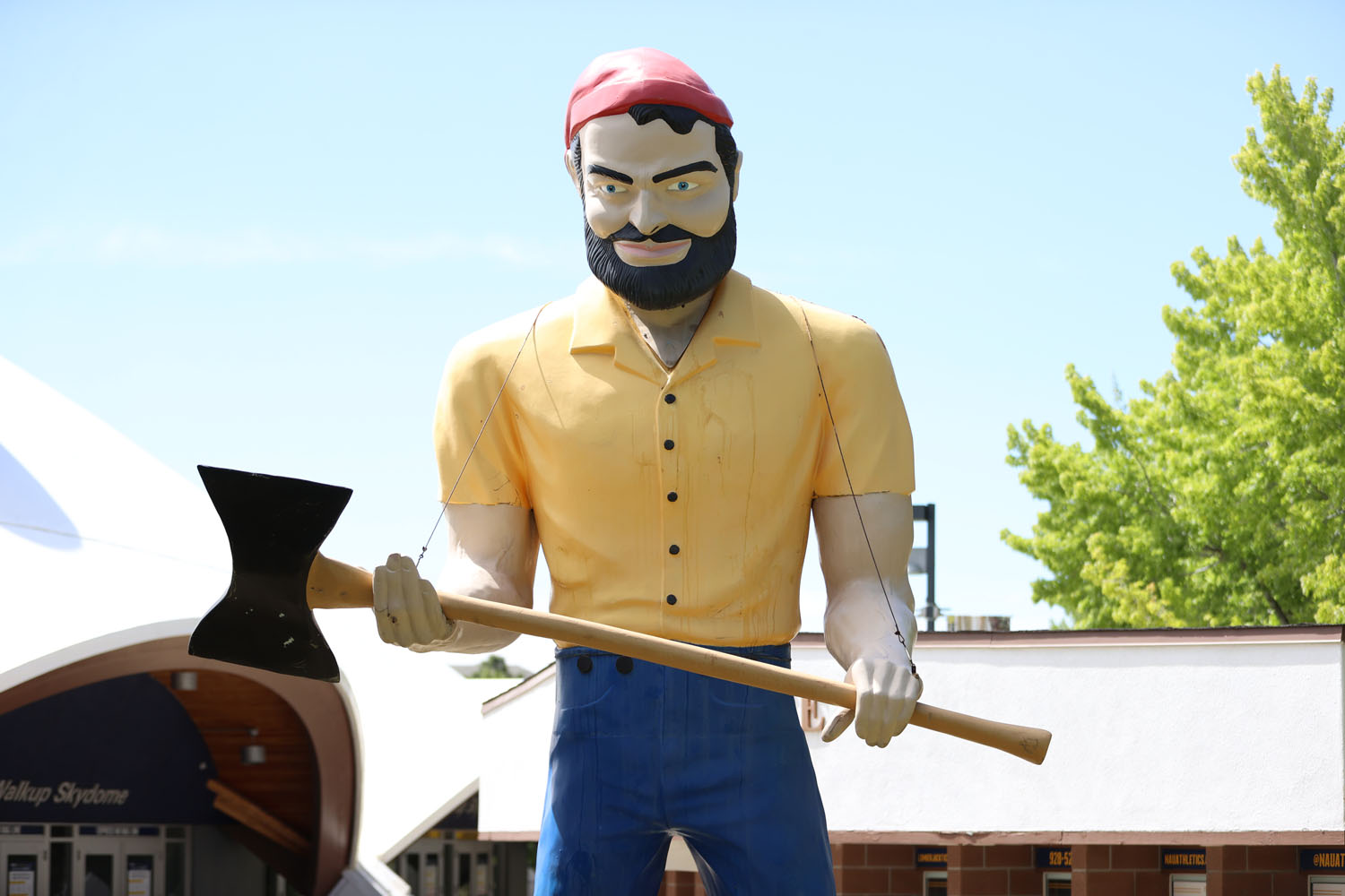 The Lumberjack Statue