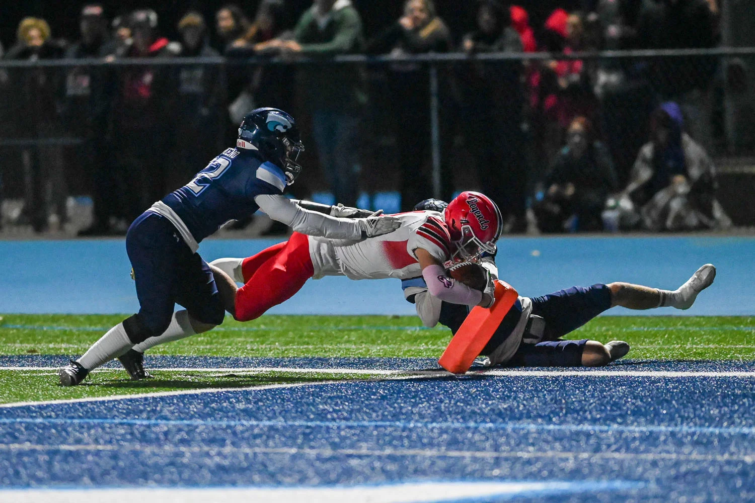 Diving into the endzone