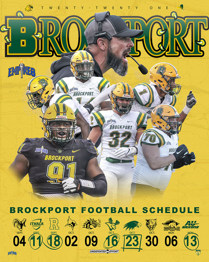 Brockport Golden Eagles 2021 Schedule