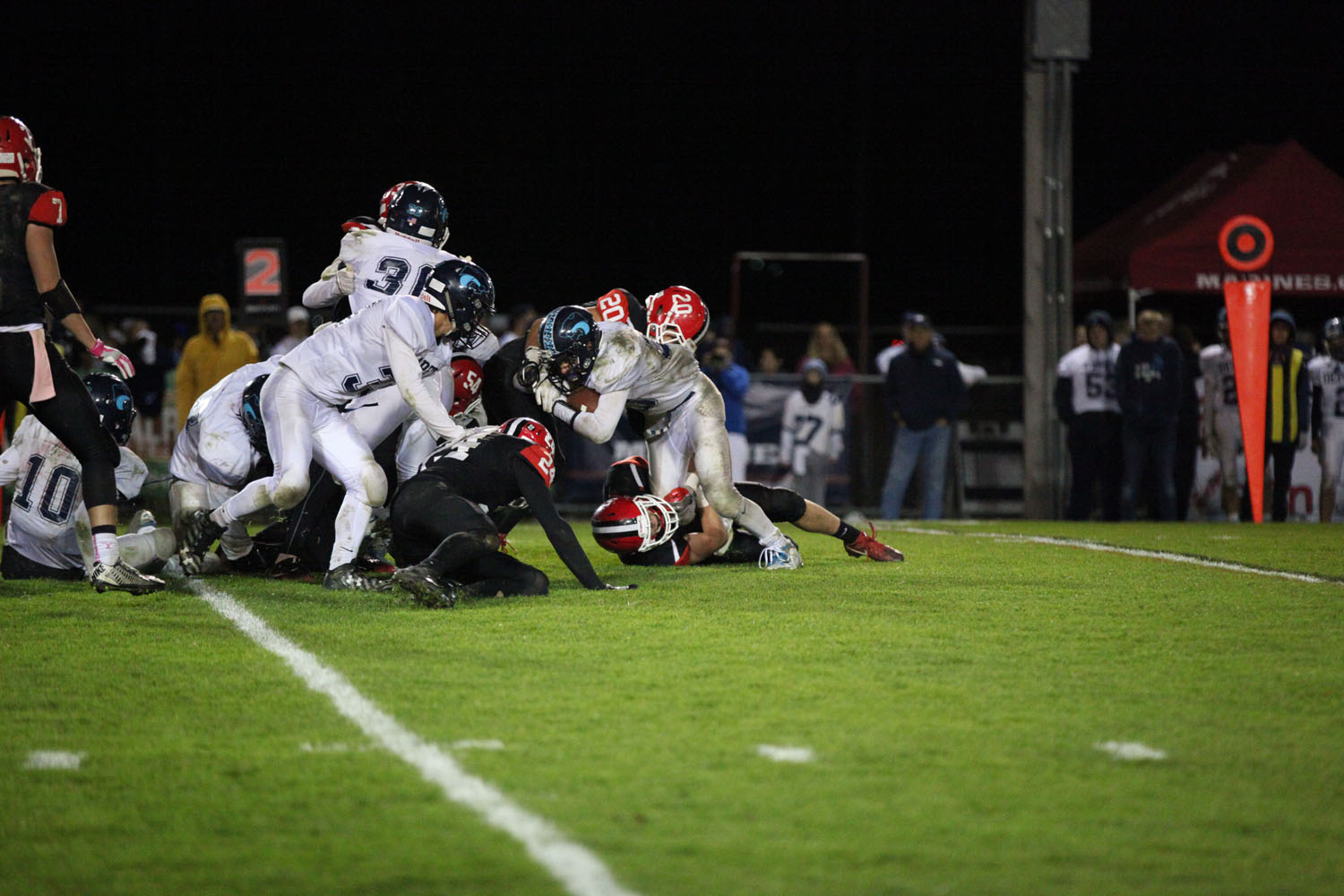 Lancaster defense makes the stop