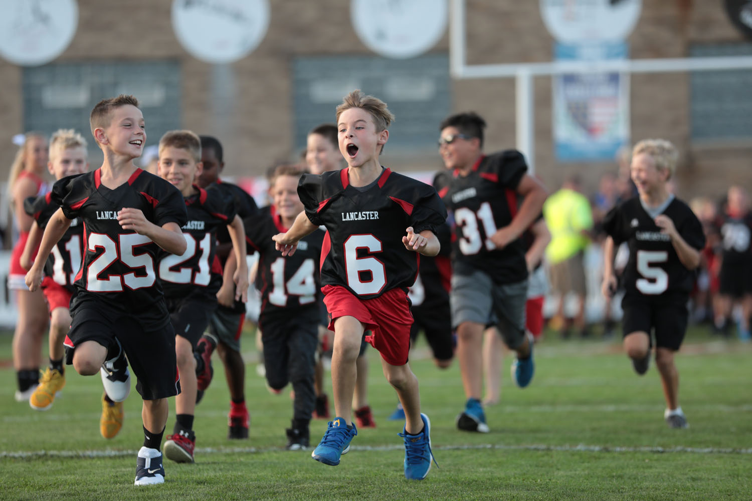 Lancaster Youth Football Fired Up to be on the Field