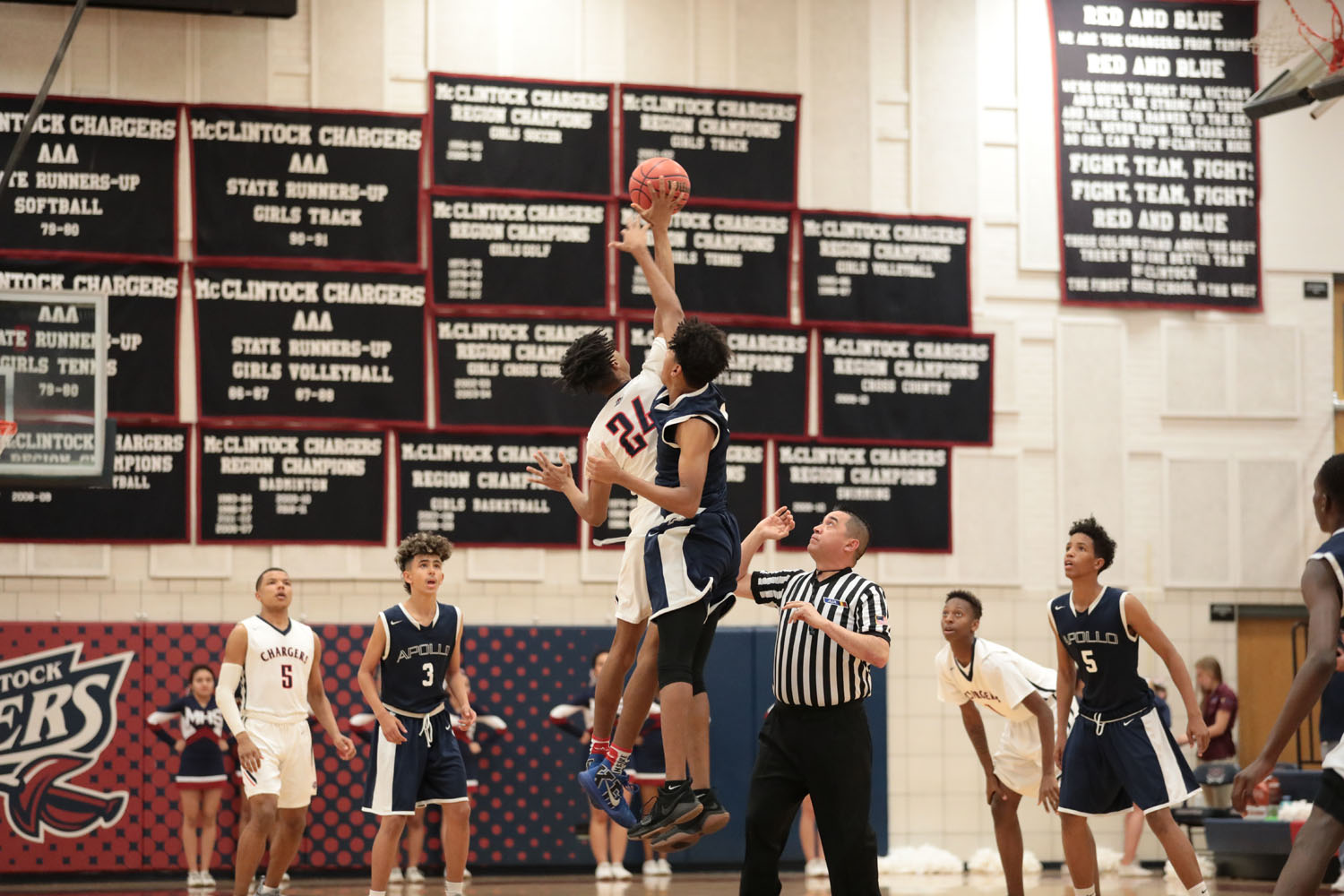 Tip off between McClintock and Apollo