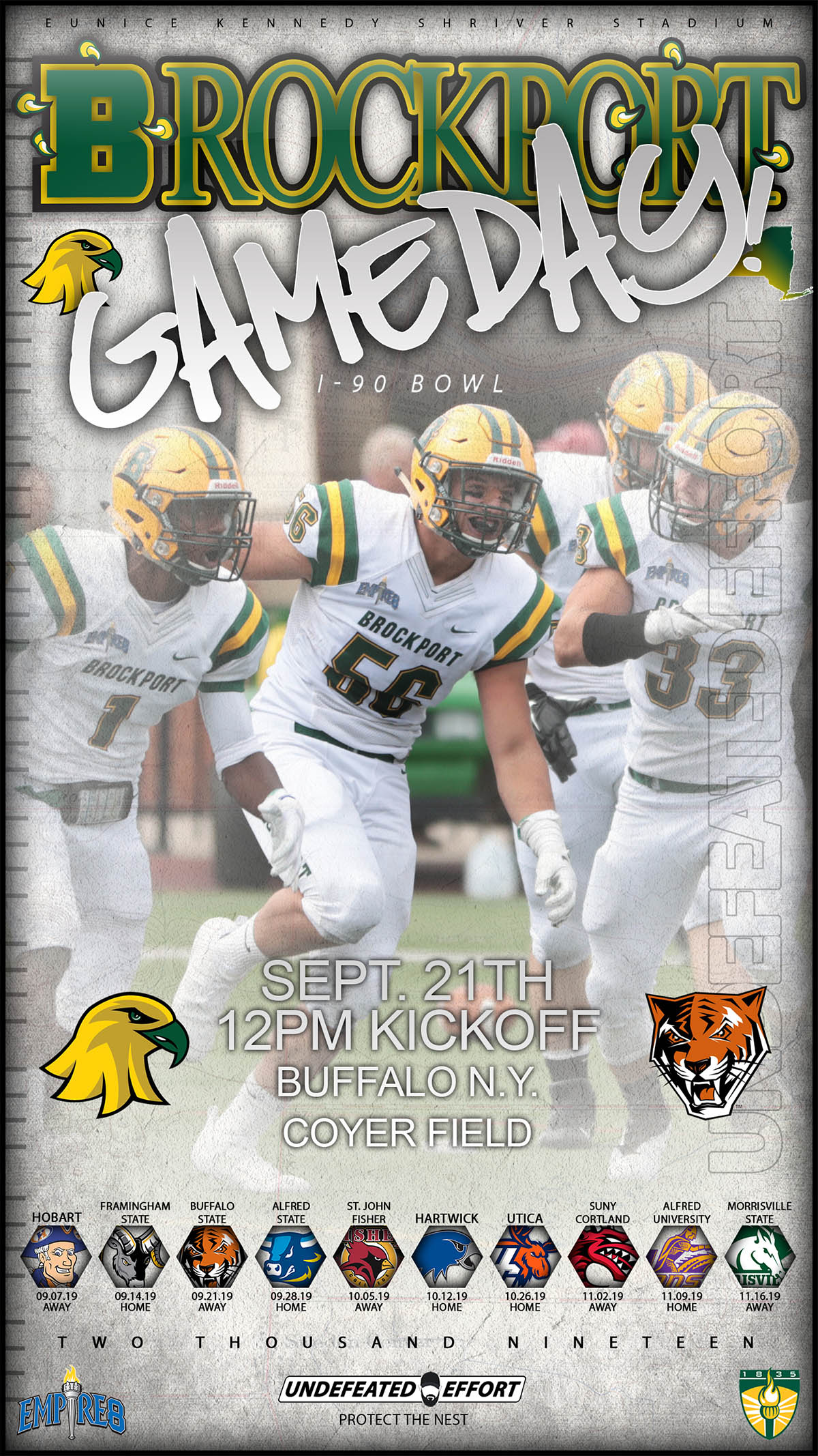 Brockport vs Buffalo State Gameday