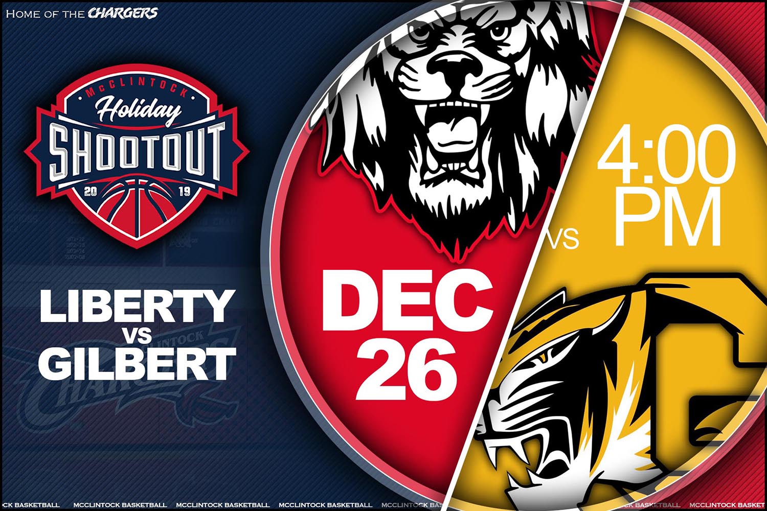 Liberty vs Gilbert December 26th, 2019