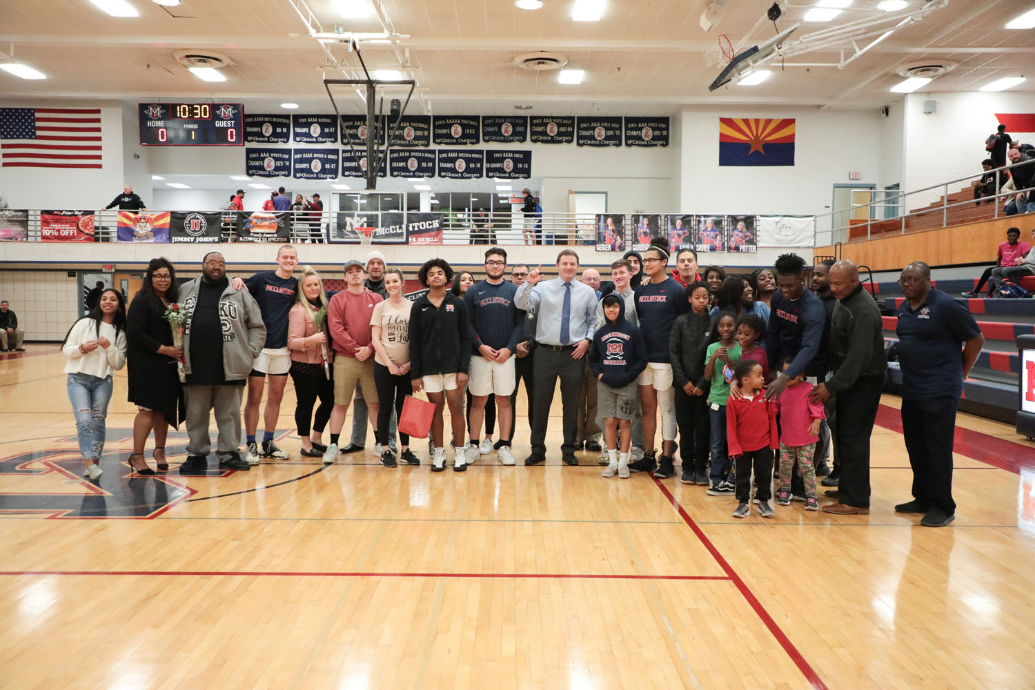 McClintock Chargers Seniors and Families