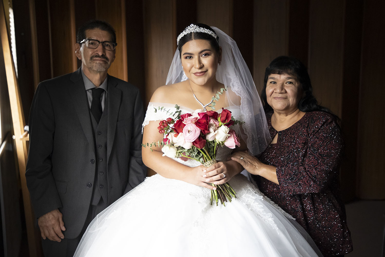 Michelle and her Parents