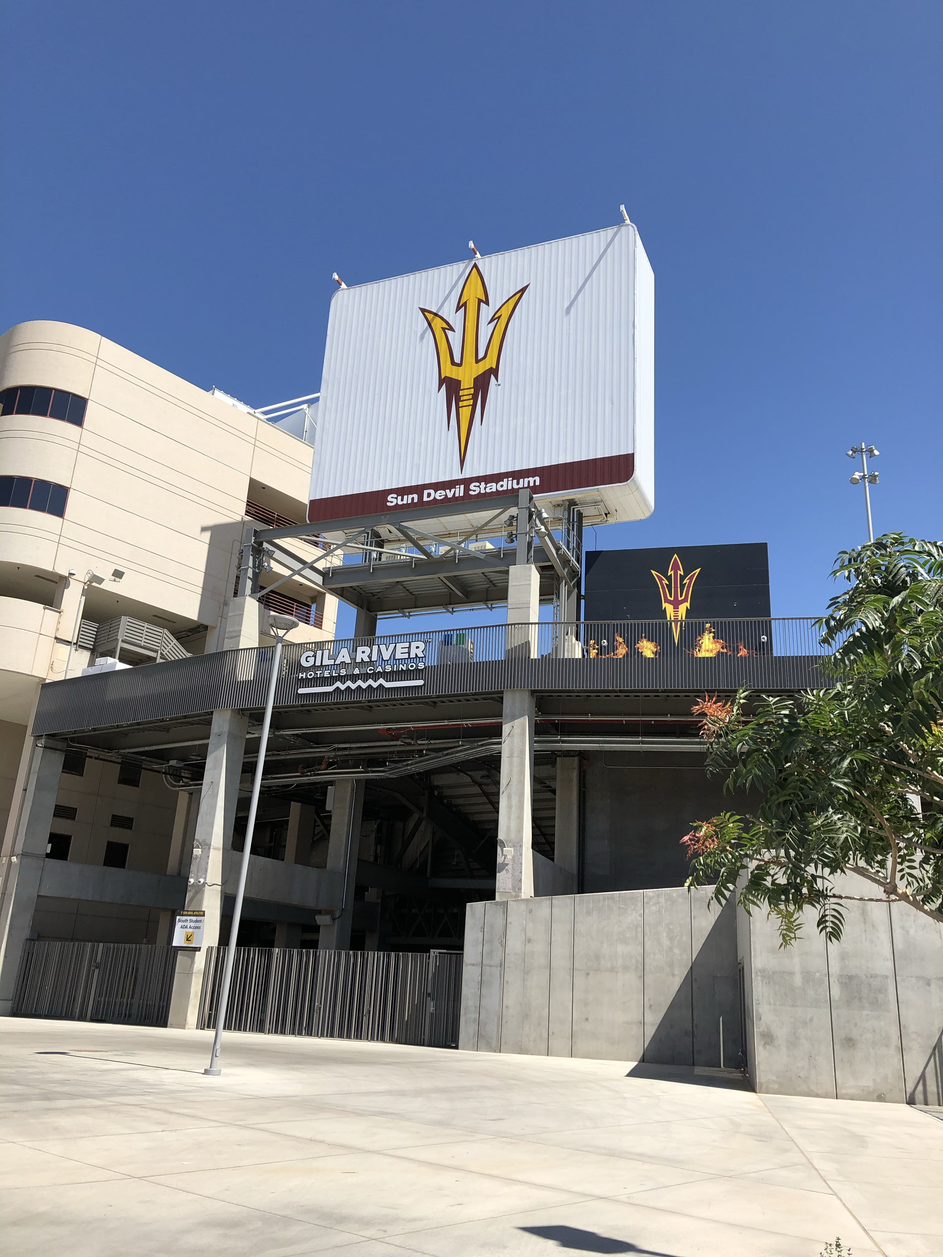 Sun Devil Stadium 2020 Forks Logo