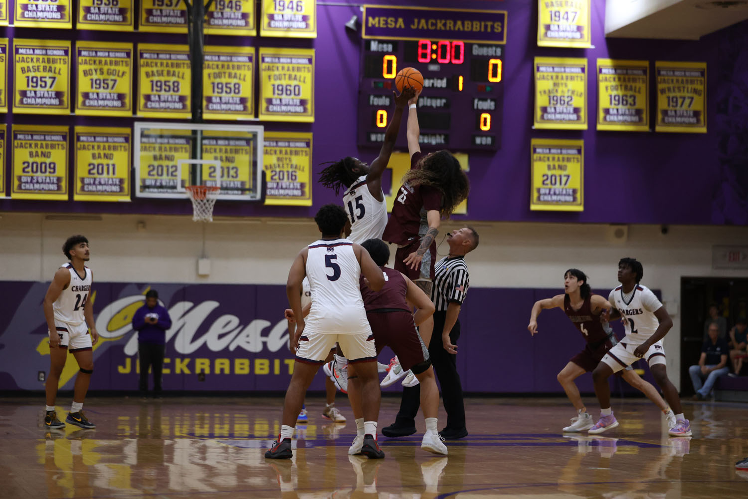 McClintock vs Hamilton Tipoff