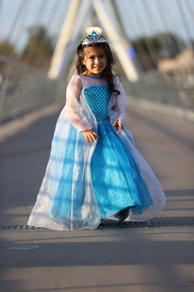 Andrea on the bridge at Tempe Town Lake