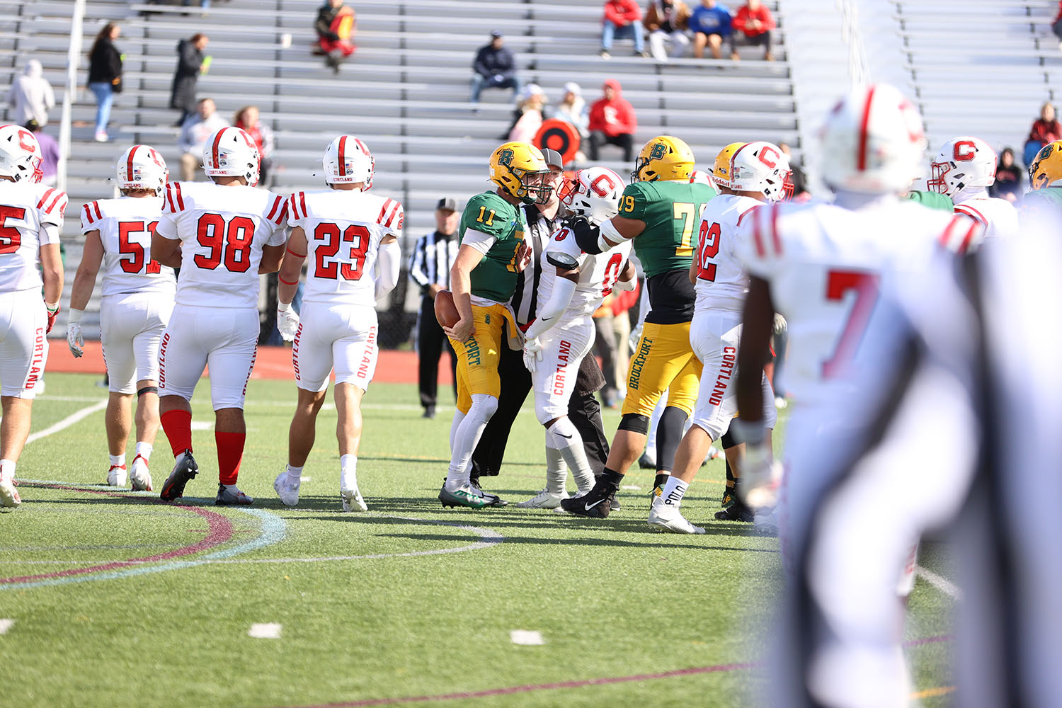 Brockport brushes off Cortland DB