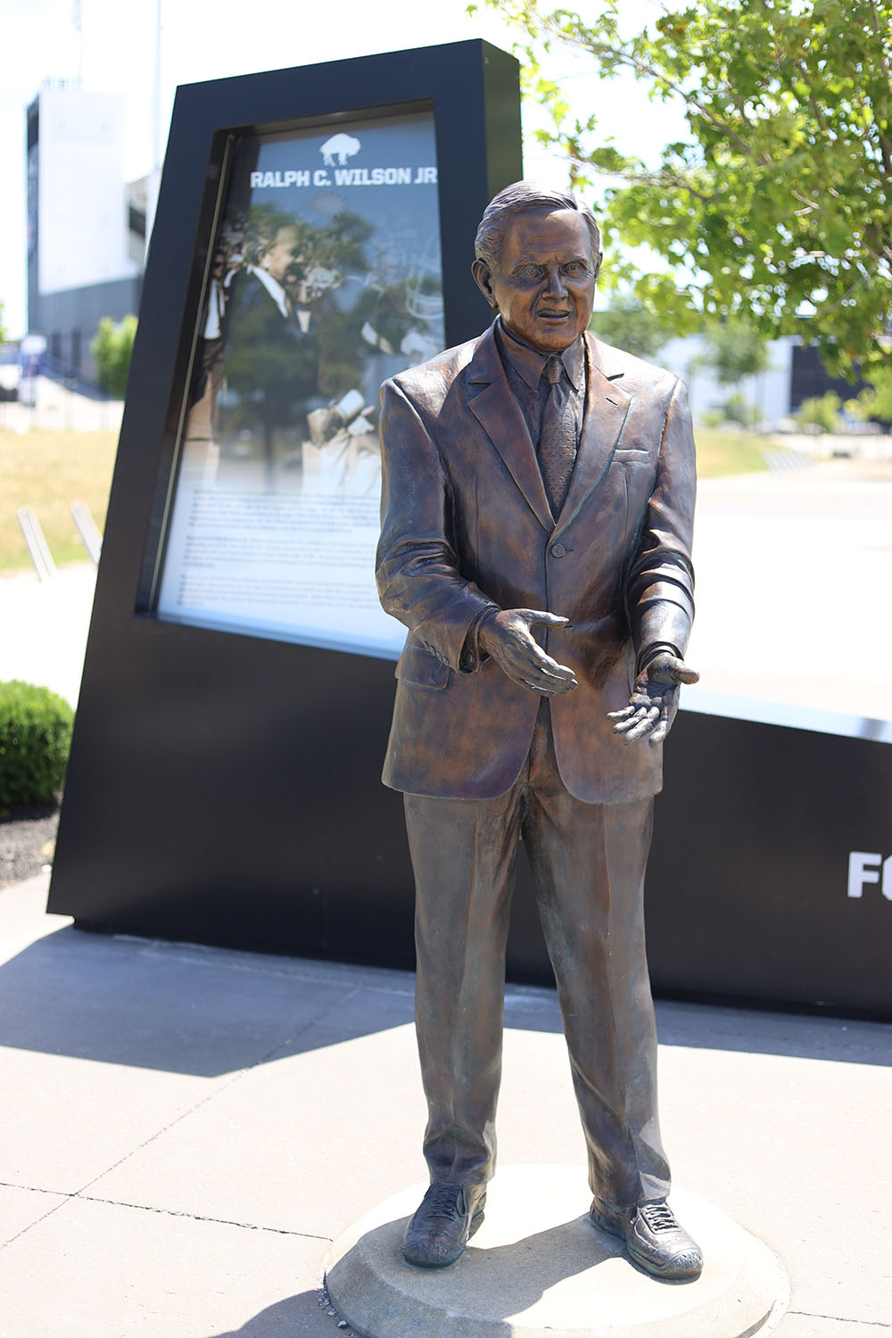 Ralph C. Wilson Statue