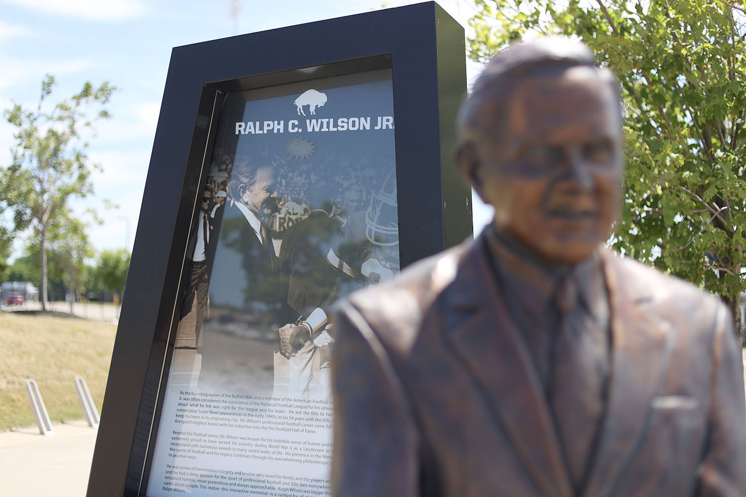 Ralph C. Wilson Statue