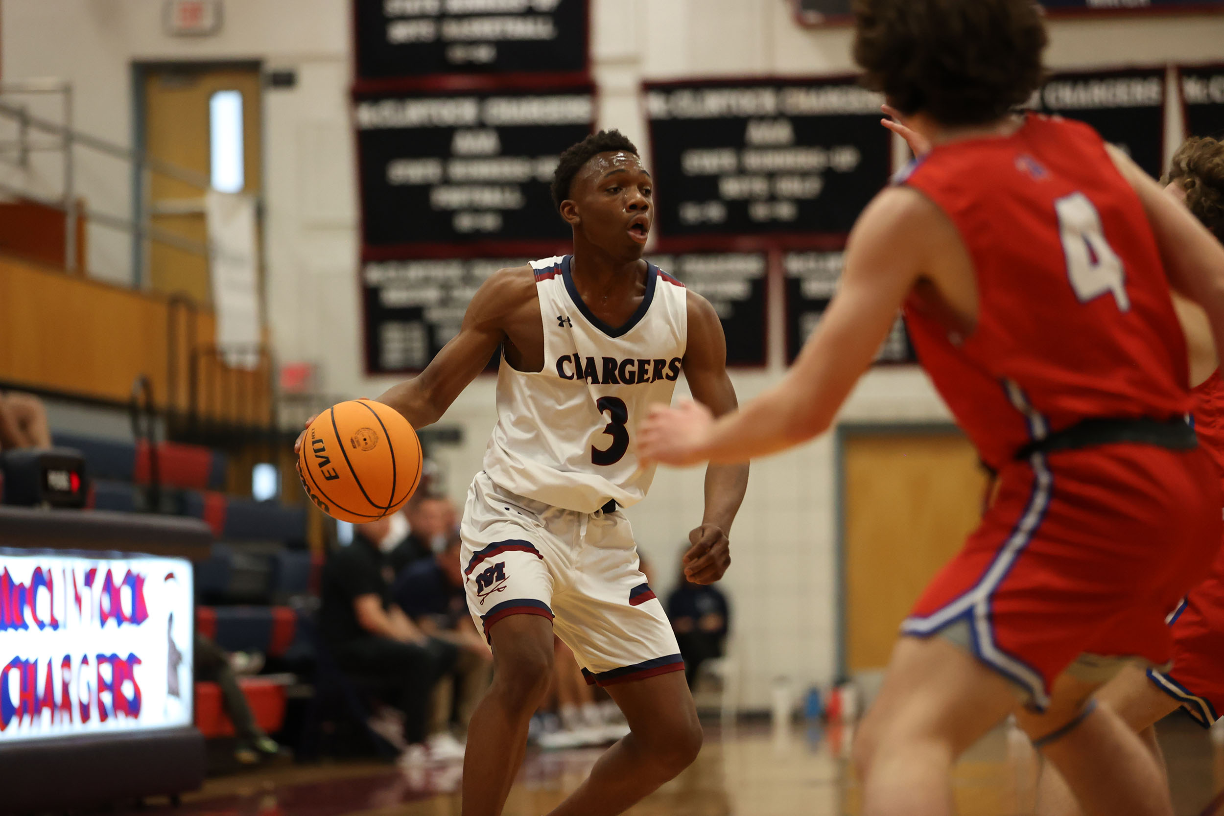 McClintock Guard looking to get inside the paint