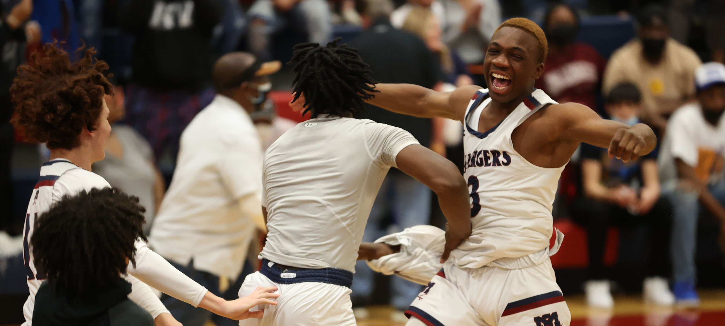 McClintock Chargers Celebrate their win over Millenium!