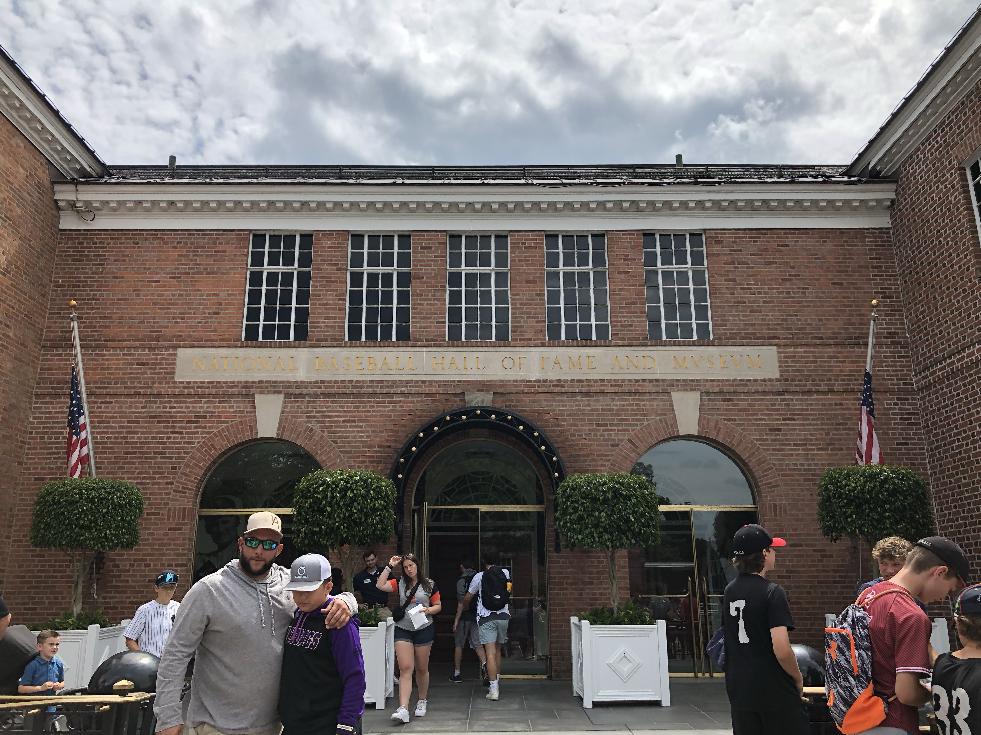 Baseball Hall of Fame entrance