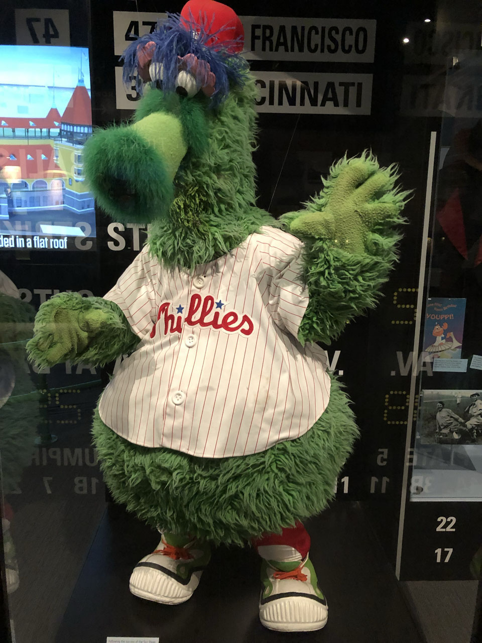 Baseball Hall of Fame: The Philly Phanatic mascot