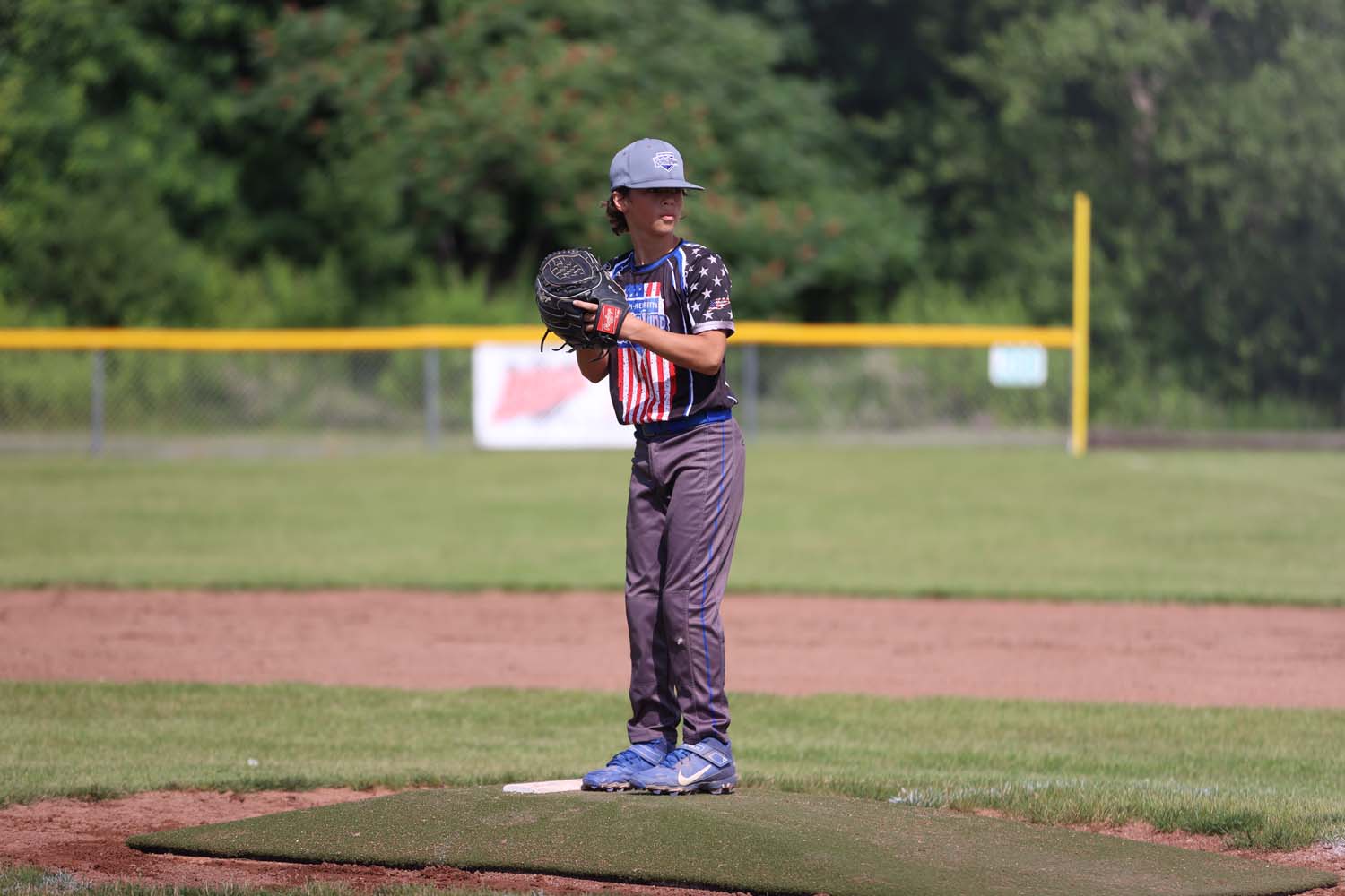 Evan ready for the pitch