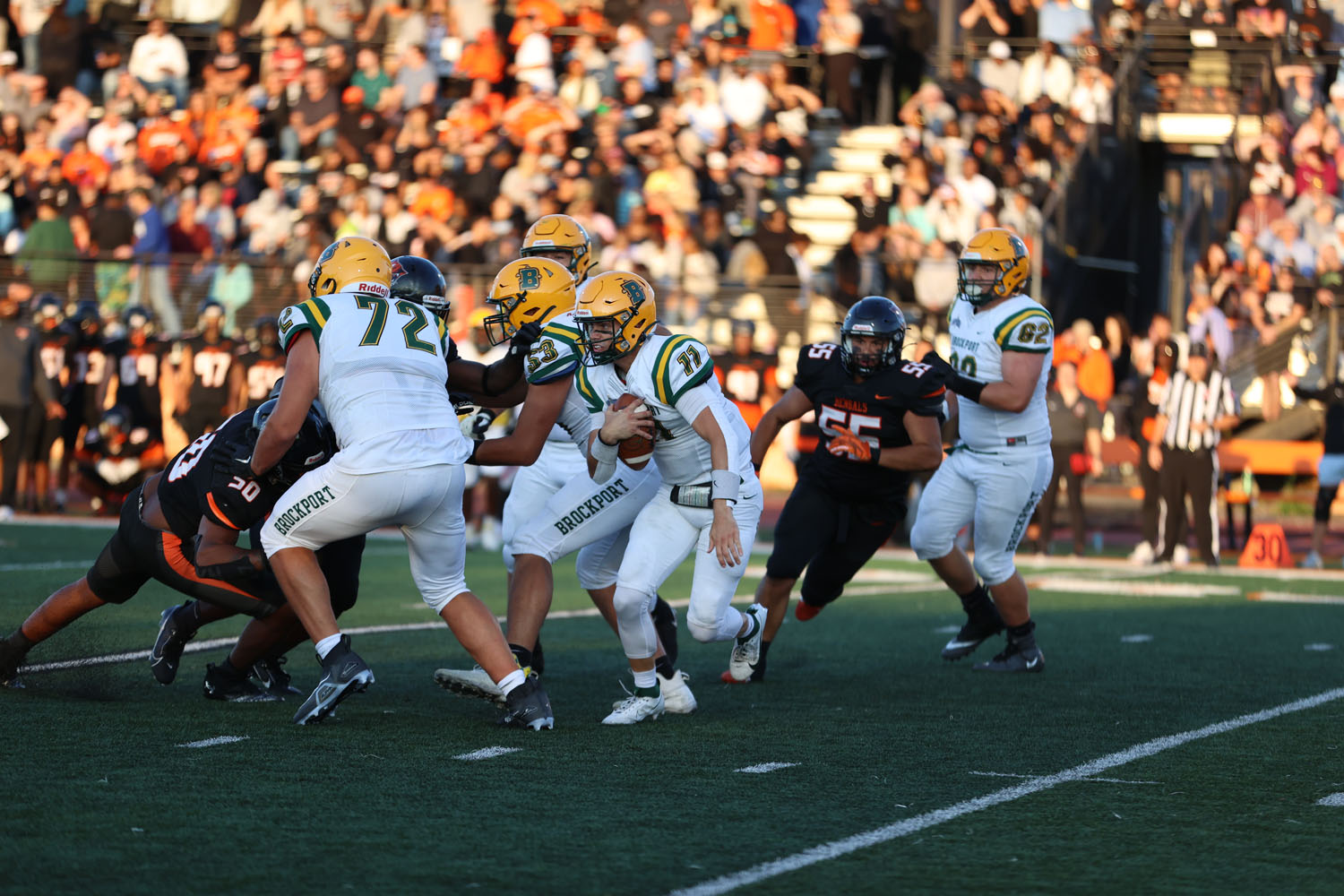 Brockport QB looking to run