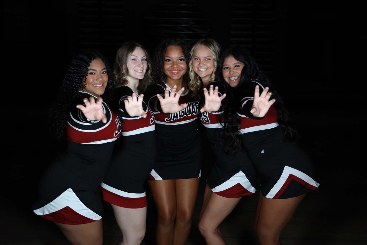 Desert Ridge Cheer all smiles