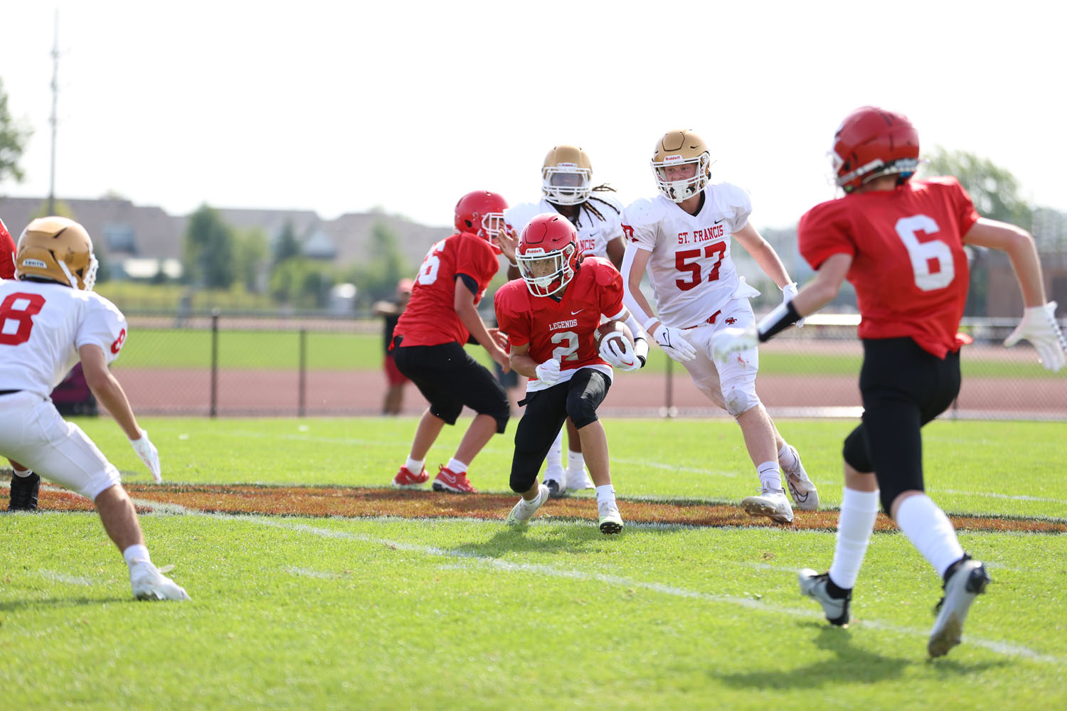 Lancaster RB looking for space to run