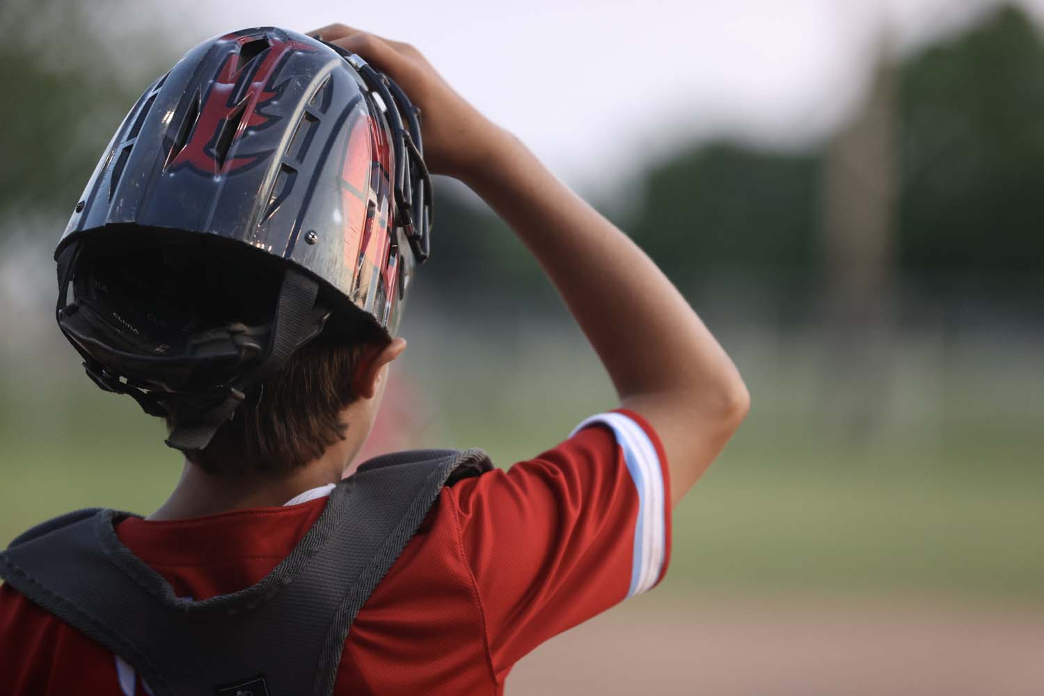 Parker looking over his team