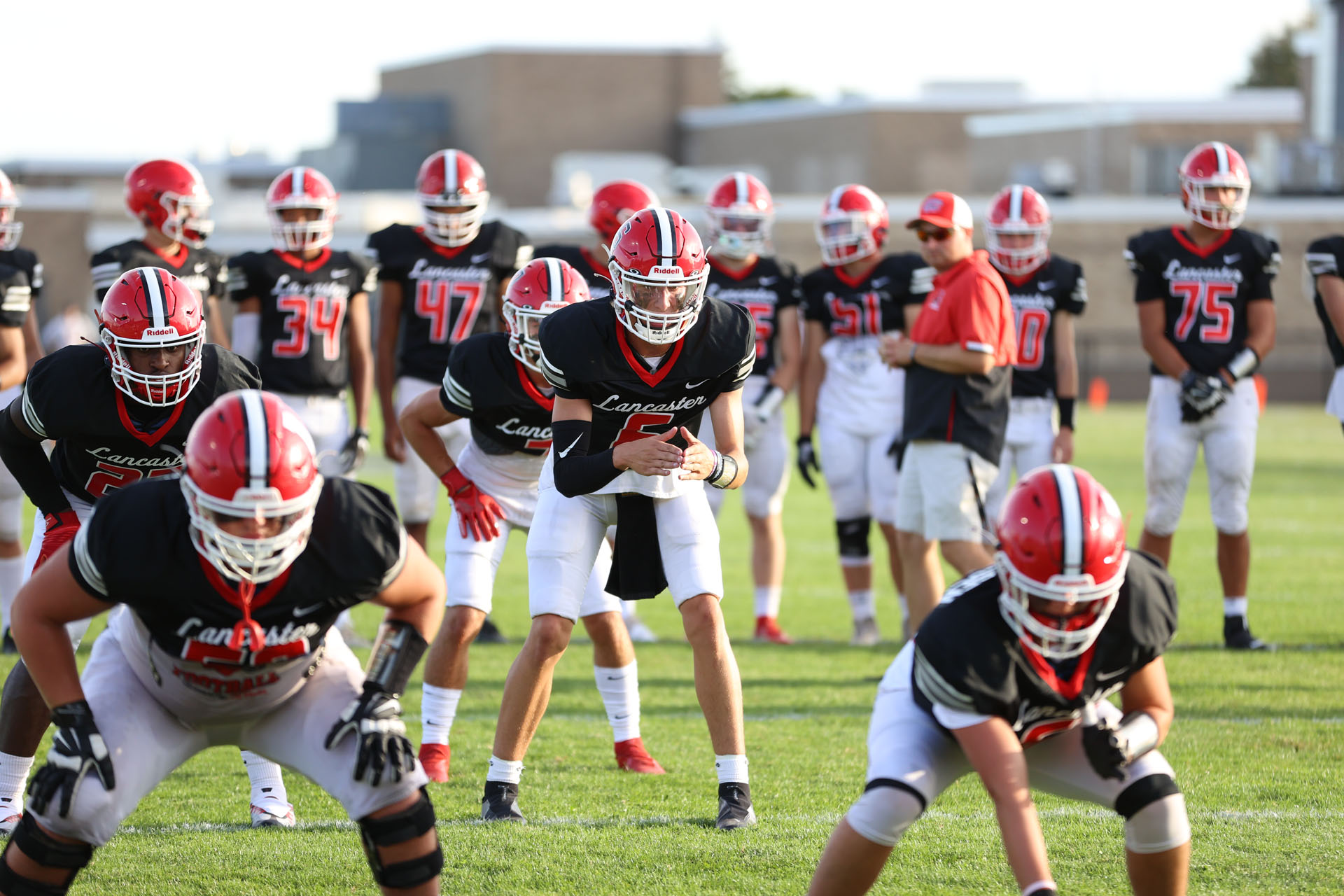 Lancaster vs Jamestown pregame warmups