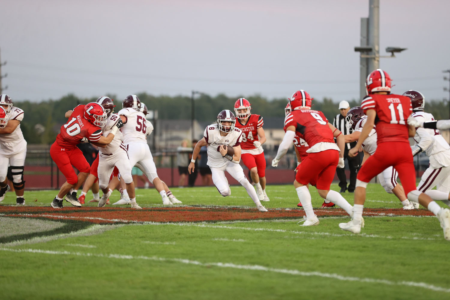 OP QB running the ball