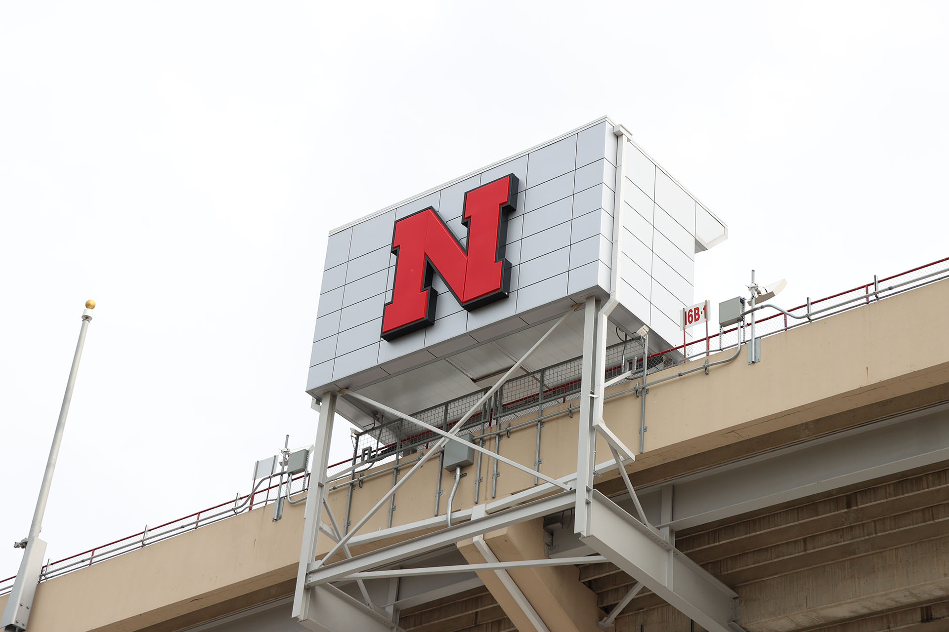 Memorial Stadium Press Box