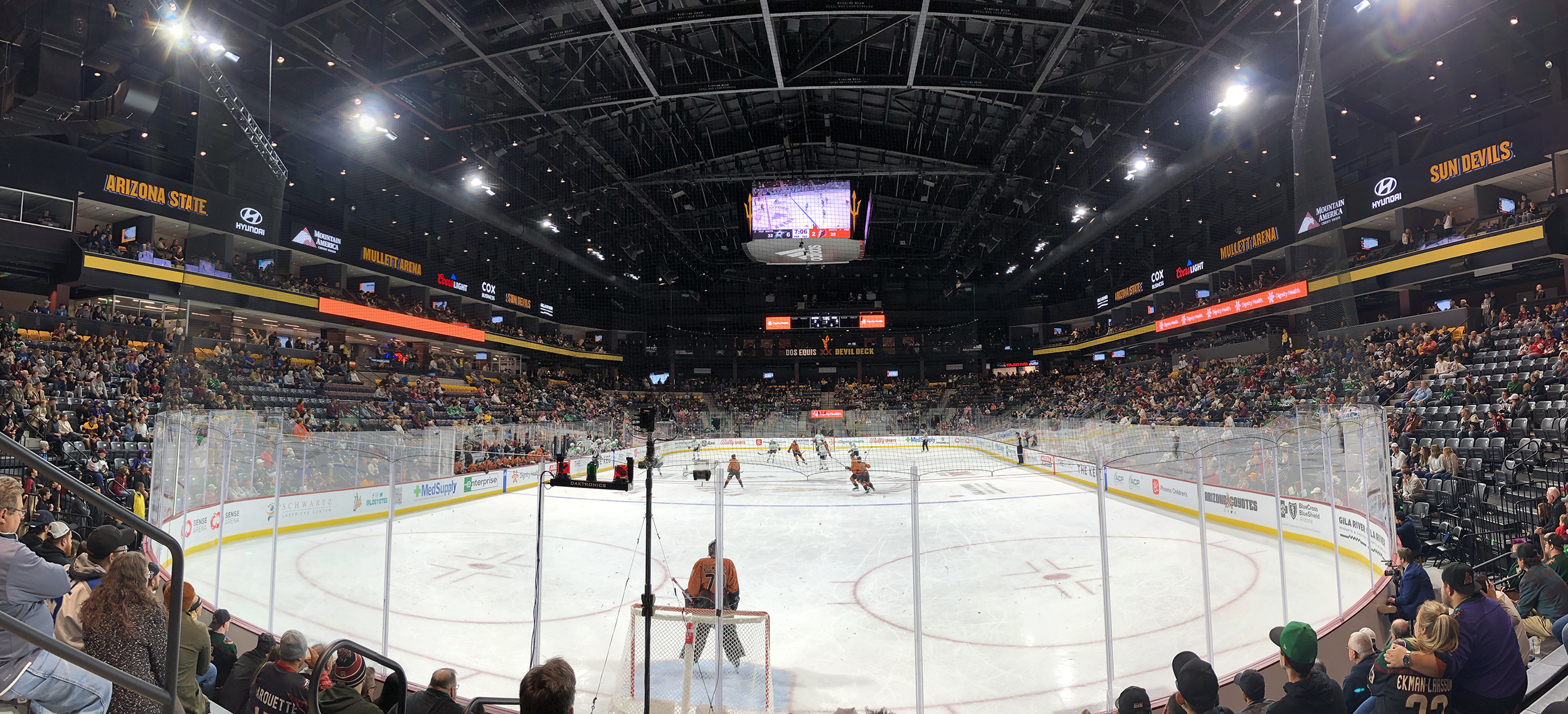 Mullett Arena in Tempe AZ Home to the ASU Hockey Team