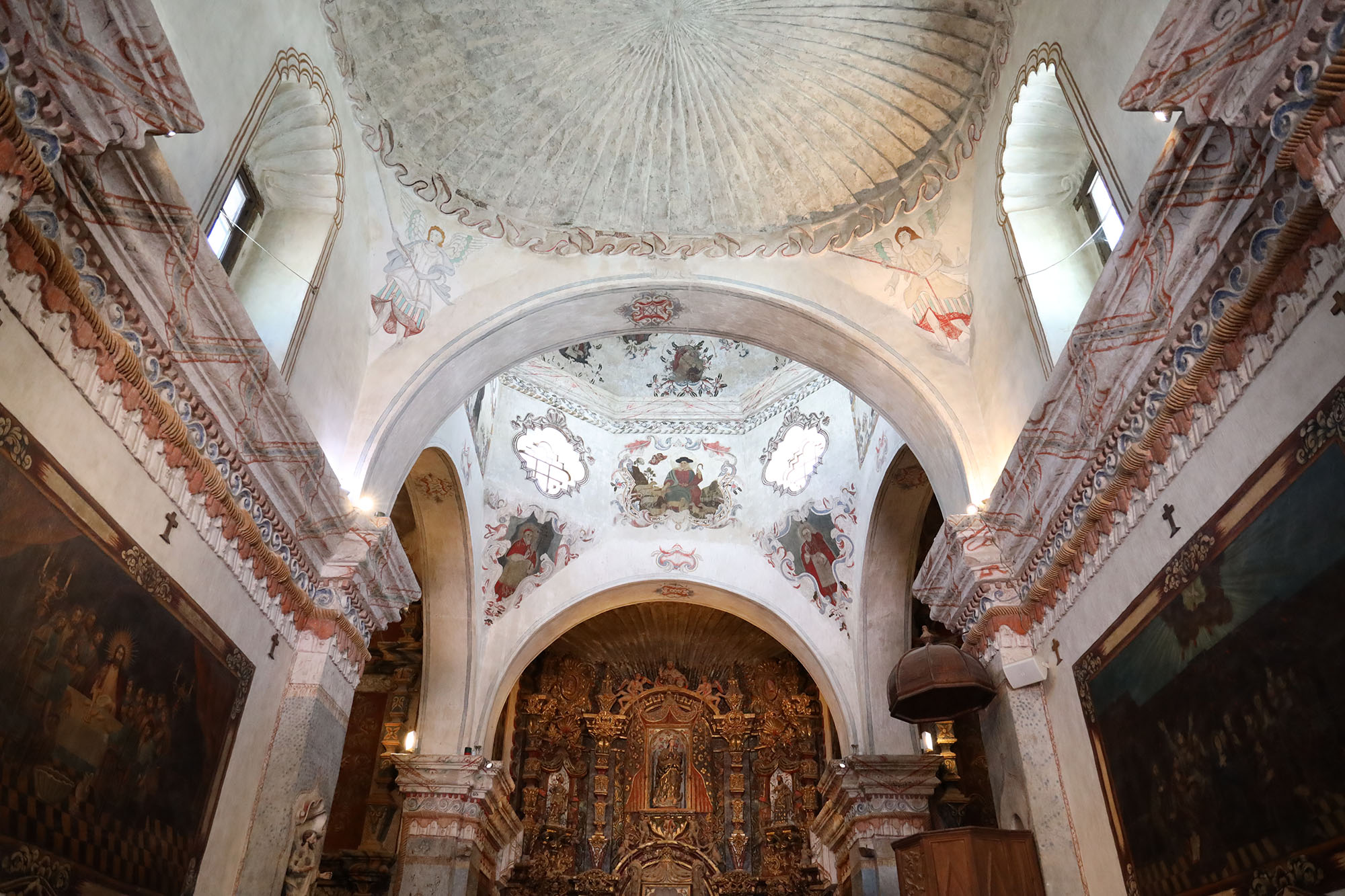 Mission San Xavier ceiling