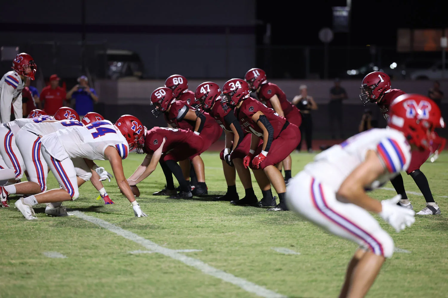 Punt team ready