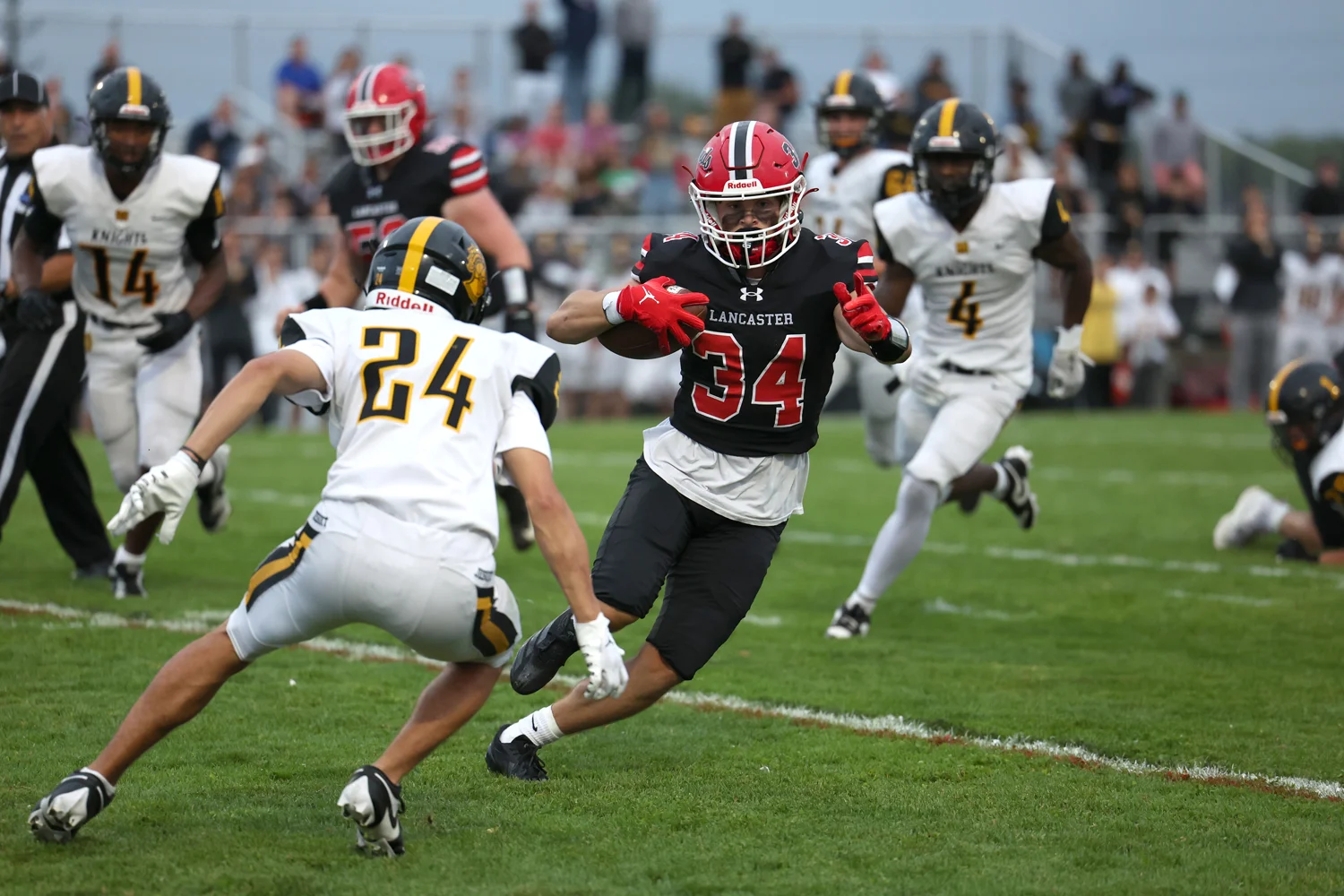 RB making the cut against the DB