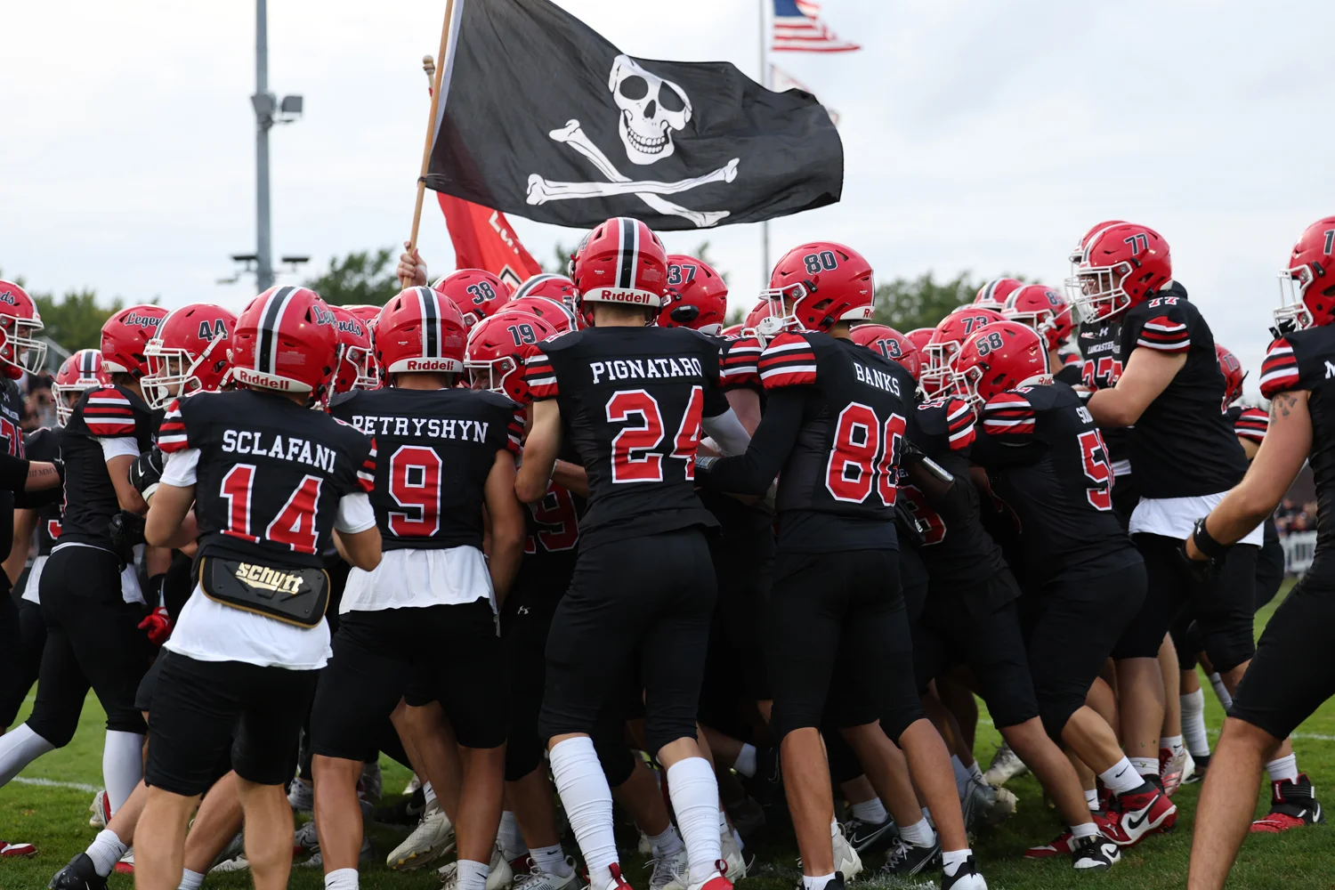 Lancaster Football hitting the field