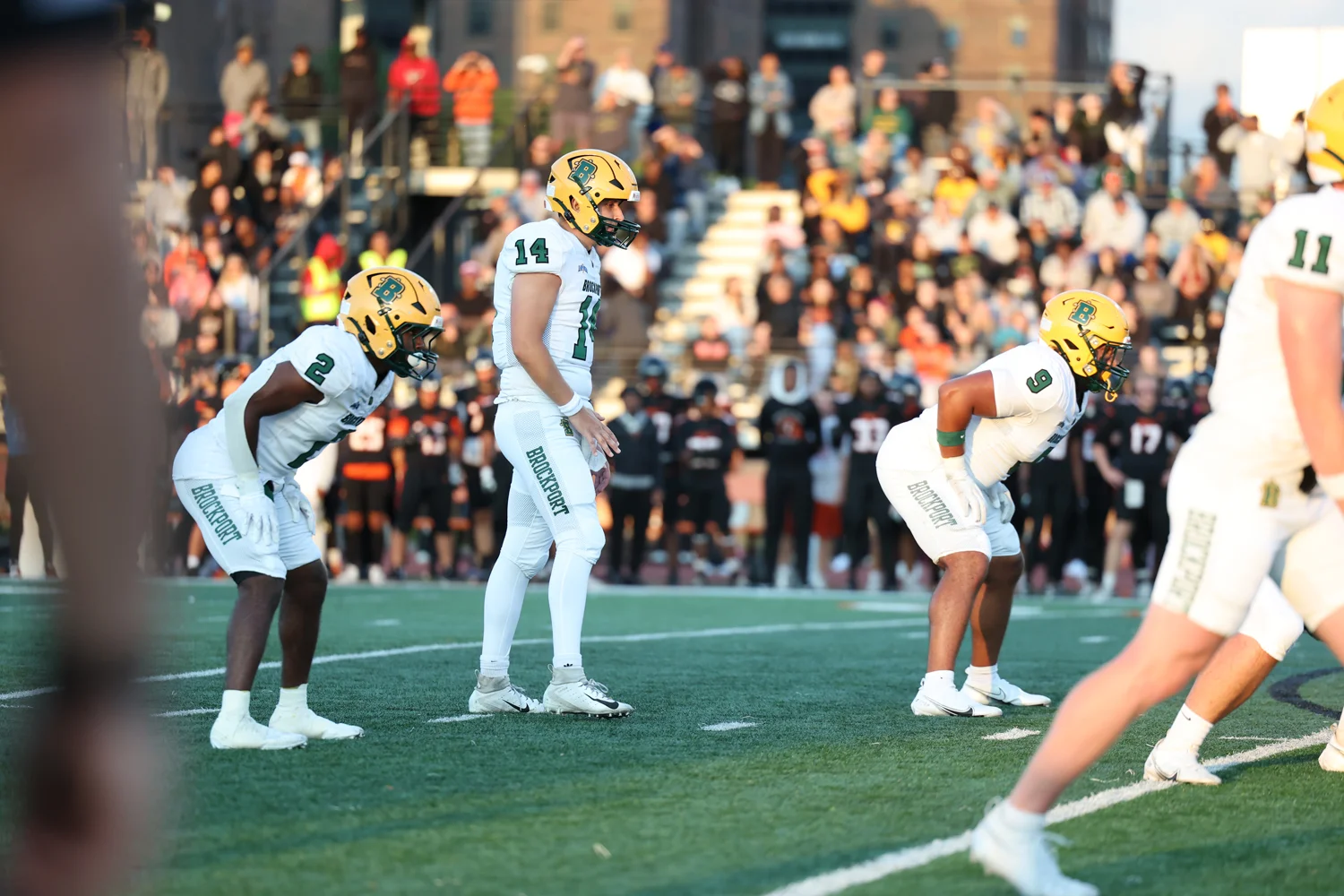 QB calling signals for Brockport