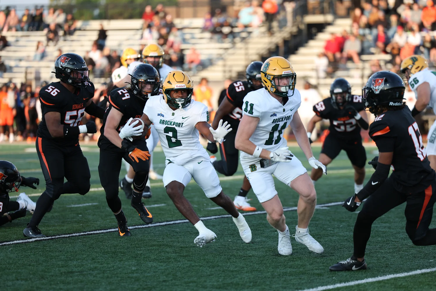RB looking for space to run for Brockport