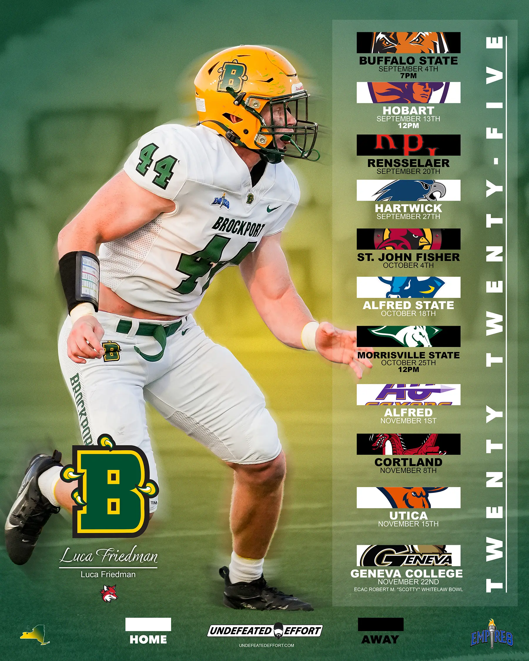 2025 Brockport Senior Posters