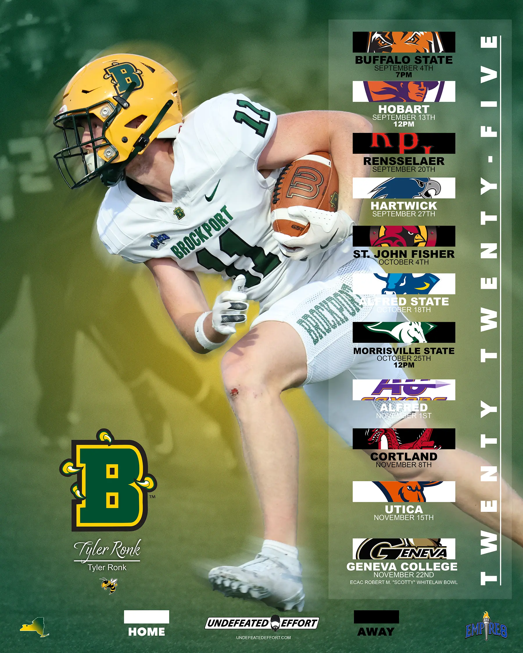 Tyler Ronk Brockport Senior 2025