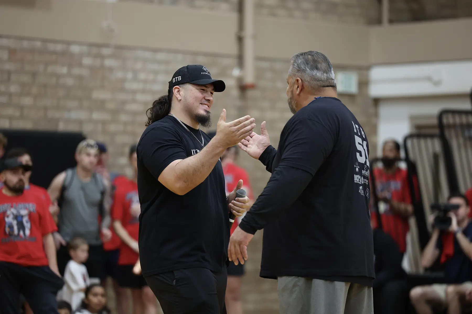 Roy Lopez and his Uncle at the Roy Lopez Camp