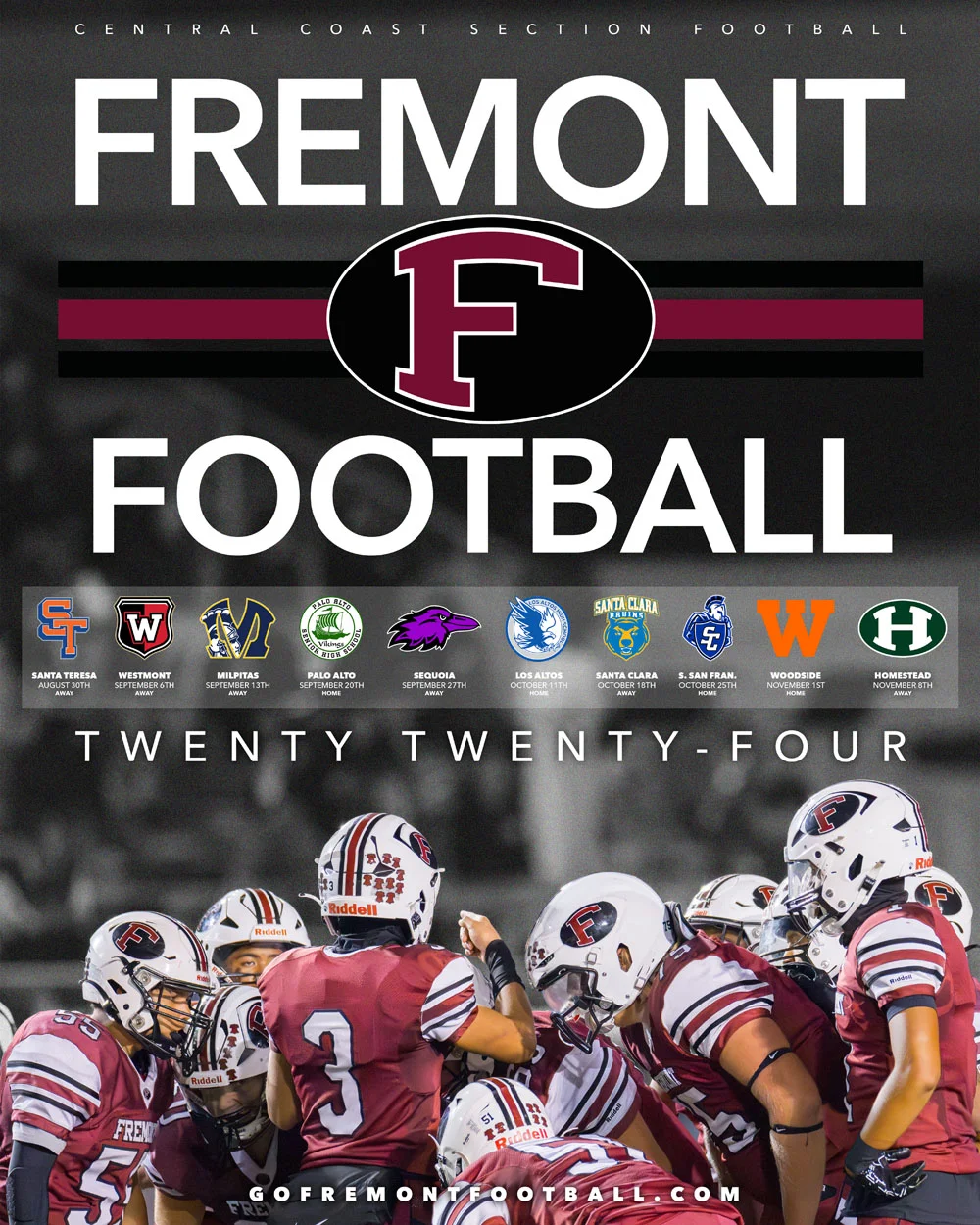 Fremont Schedule 2024