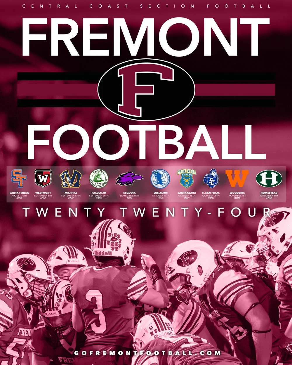 Fremont Schedule 2024